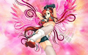 Картинка аниме tengen+toppa+gurren-lagann девушка