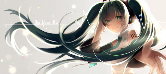 Обои картинки фото аниме, vocaloid, девушка