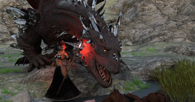 Обои картинки фото 3д графика, фантазия , fantasy, девушка, взгляд, фон, демон