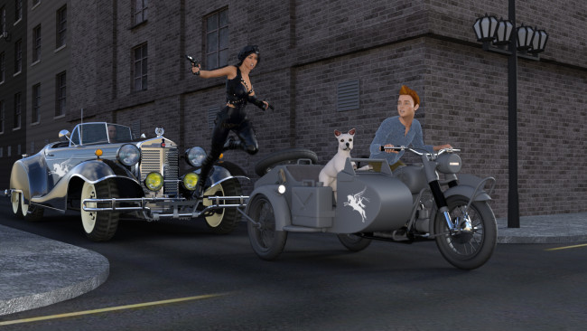 Обои картинки фото 3д графика, фантазия , fantasy, фон, взгляд, девушка