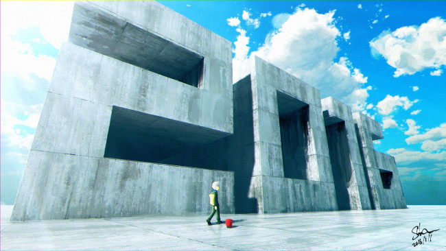 Обои картинки фото аниме, unknown,  другое, skybase