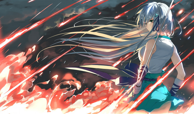 Обои картинки фото аниме, оружие,  техника,  технологии, tameiki