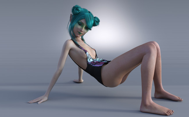 Обои картинки фото 3д графика, эльфы , elves, фон, эльфийка, взгляд