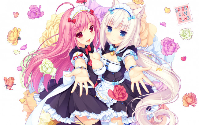 Обои картинки фото аниме, nekopara