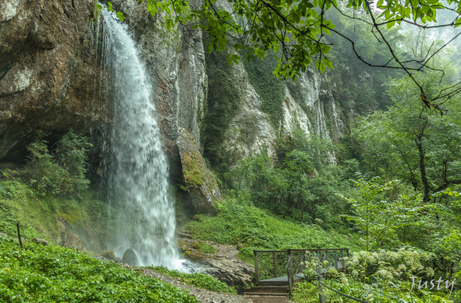 Обои картинки фото природа, водопады, простор