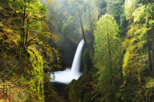 Обои картинки фото природа, водопады, простор