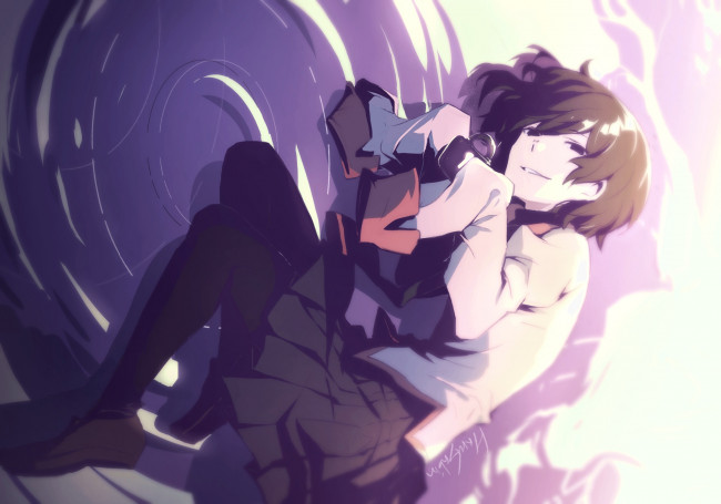 Обои картинки фото аниме, bakemonogatari, owarimonogatari