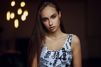 Картинка девушка девушки -unsort+ брюнетки темноволосые модель