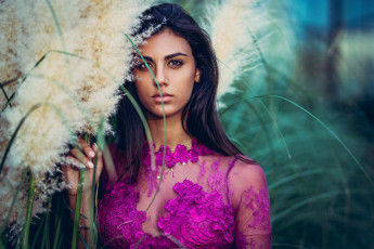 обоя девушка, девушки, -unsort , брюнетки, темноволосые, модель, alessia uva, alessia, uva