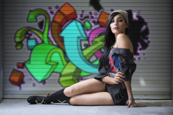 Картинка девушка девушки -unsort+ брюнетки темноволосые модель