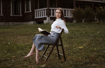 обоя девушка, девушки, -unsort , рыжеволосые и другие, модель