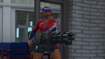 Картинка видео+игры fortnite