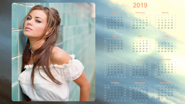 Обои картинки фото календари, девушки, женщина, взгляд
