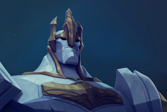 Картинка видео+игры league+of+legends лицо корона galio