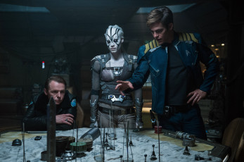 Картинка star+trek+beyond кино+фильмы star trek beyond кадр фильм роли sofia boutella кино фантастика персонажи сериал серия звёзды путь главные