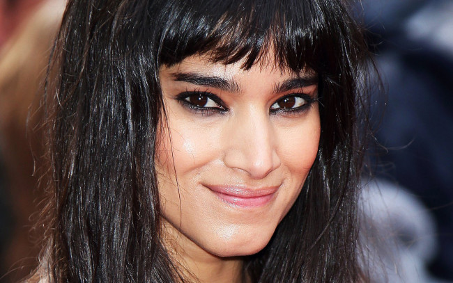 Обои картинки фото sofia boutella, девушки, sofia, boutella, портрет, лицо, девушка, актриса, красотка, брюнетка, кино, взгляд, макияж, причёска
