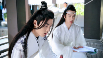 обоя разное, знаменитости, ван, ибо, сяо, чжан, съемки, сценарий, костюмы