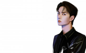 Картинка рисованное люди ван ибо