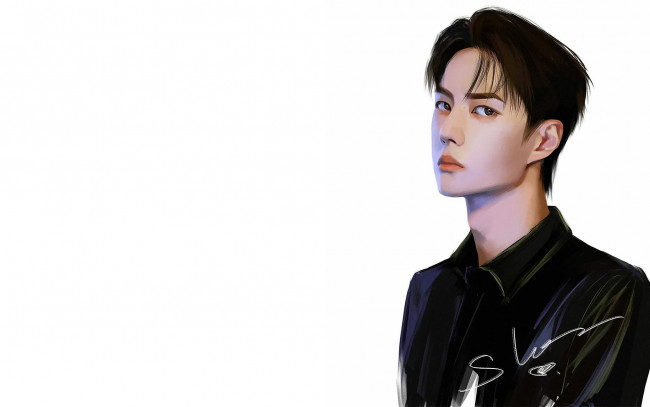 Обои картинки фото рисованное, люди, ван, ибо