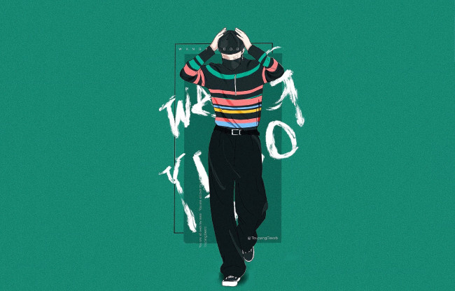 Обои картинки фото рисованное, люди, ван, ибо