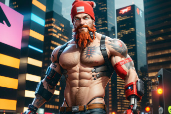 Картинка фэнтези роботы +киборги +механизмы нейросети графика нейроарт ai art нейронные сети рисунки ней