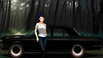 Картинка рисованное люди нейросети графика нейроарт ai art нейронные сети рисунки ней