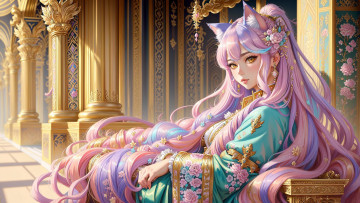 Картинка аниме животные +существа нейросети графика нейроарт ai art нейронные сети рисунки нейро искусство