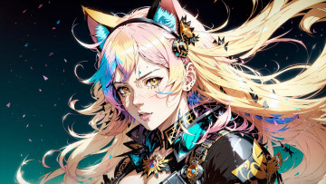 Картинка аниме животные +существа нейросети графика нейроарт ai art нейронные сети рисунки нейро искусство