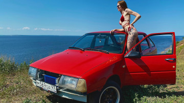 Картинка автомобили -авто+с+девушками иж 2126