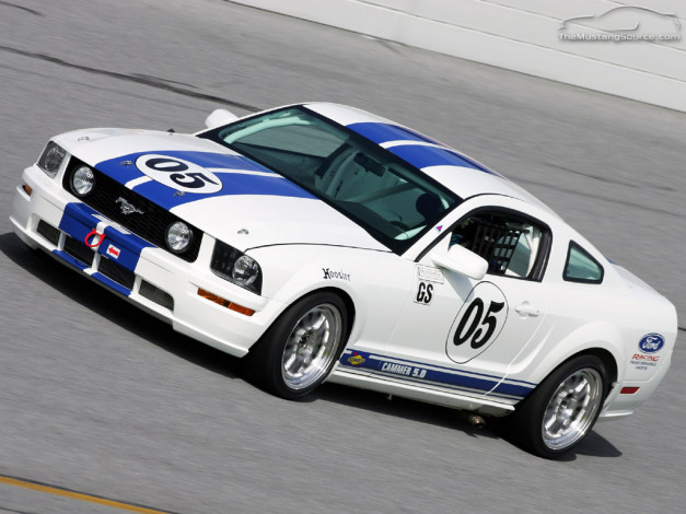 Обои картинки фото ford, mustang, спорт, автоспорт