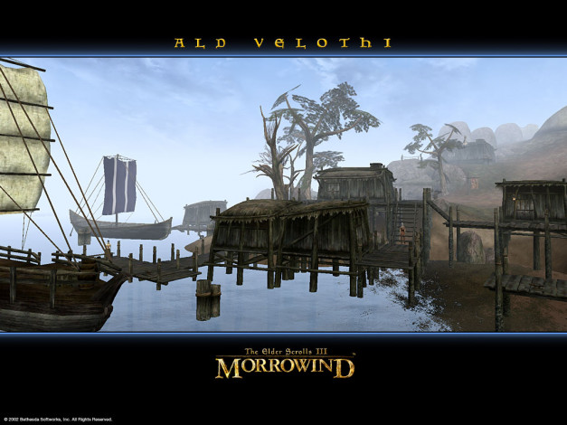 Обои картинки фото morrowind, видео, игры