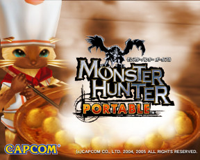обоя видео, игры, monster, hunter, portable