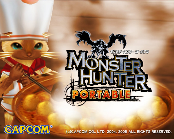 Обои картинки фото видео, игры, monster, hunter, portable