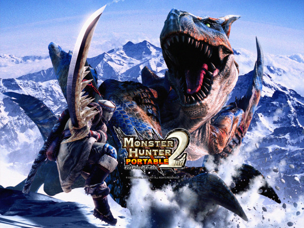 Обои картинки фото видео, игры, monster, hunter, portable, 2nd