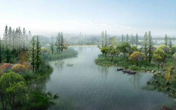 Картинка 3д графика architecture архитектура