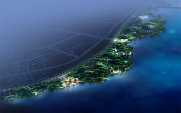 Картинка 3д графика architecture архитектура