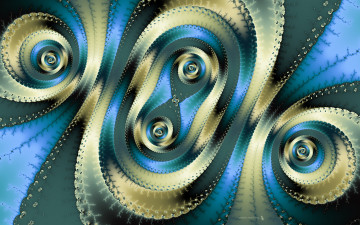 Картинка 3д графика fractal фракталы