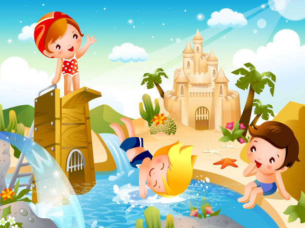 Обои картинки фото векторная, графика