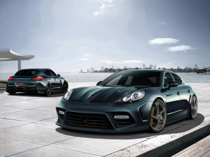Картинка porsche panamera автомобили