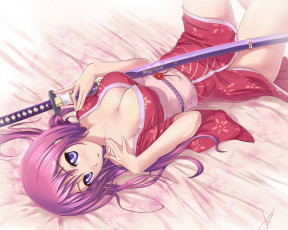 Картинка аниме weapon blood technology