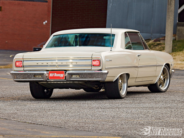 Обои картинки фото 1965, chevy, chevelle, автомобили, chevrolet