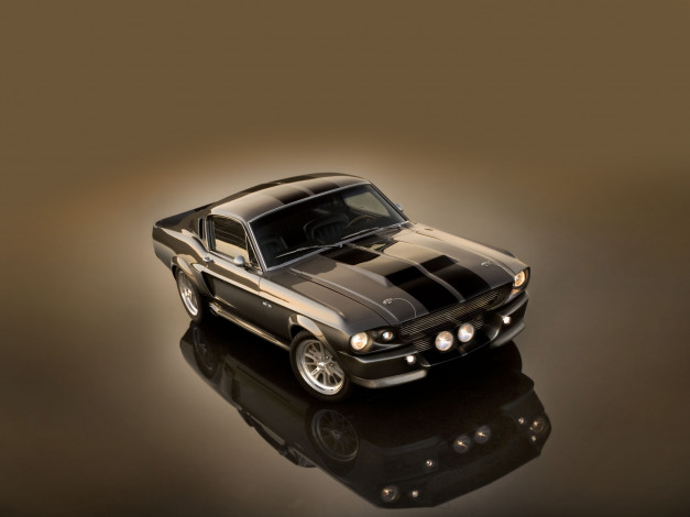 Обои картинки фото 1967, eleanor, mustang, gt500, автомобили