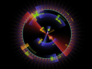 Картинка 3д графика abstract абстракции узор абстракция