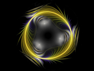 Картинка 3д графика fractal фракталы абстракция узор