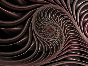 Картинка 3д графика fractal фракталы узор абстракция