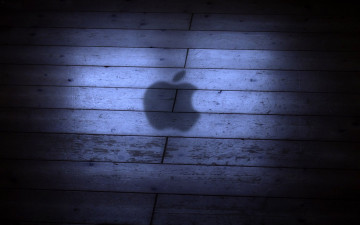 Картинка компьютеры apple яблоко доски логотип