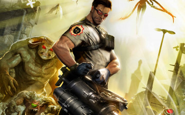 Картинка serious sam bfe видео игры монстры