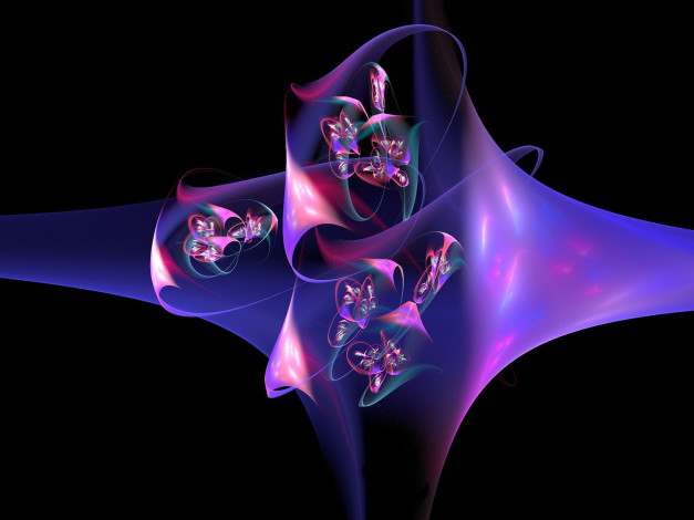Обои картинки фото 3д, графика, fractal, фракталы, абстракция, узор