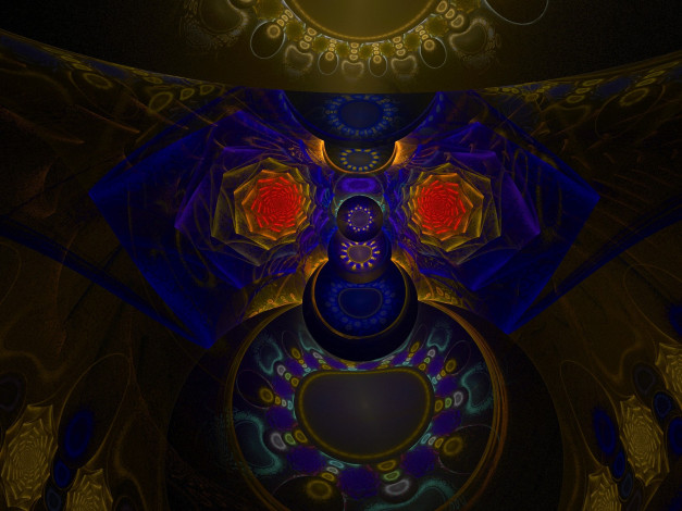 Обои картинки фото 3д, графика, fractal, фракталы, абстракция, узор