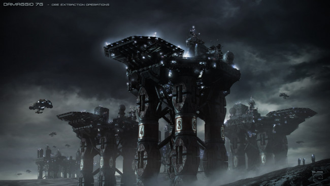 Обои картинки фото фэнтези, иные, миры, времена, строения